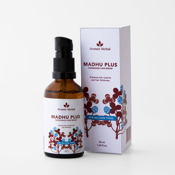 MADHU PLUS HAIR SERUM | Fights Frizz & Enhances Shine | (50 ml)