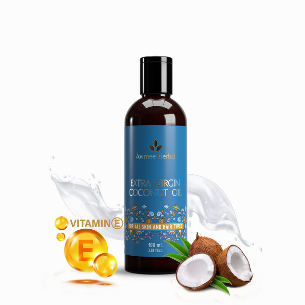 EXTRA VIRGIN COCONUT OIL | For Hair & Skin | COLD PRESSED | (100ml)