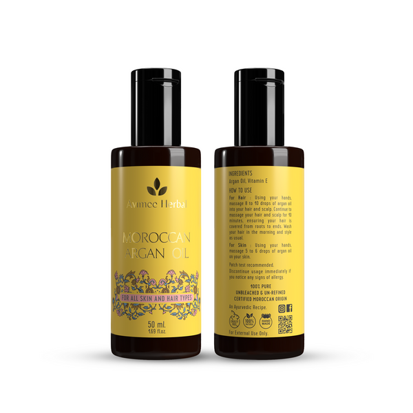 MOROCCAN ARGAN OIL | FOR HAIR & SKIN | (50 ml)