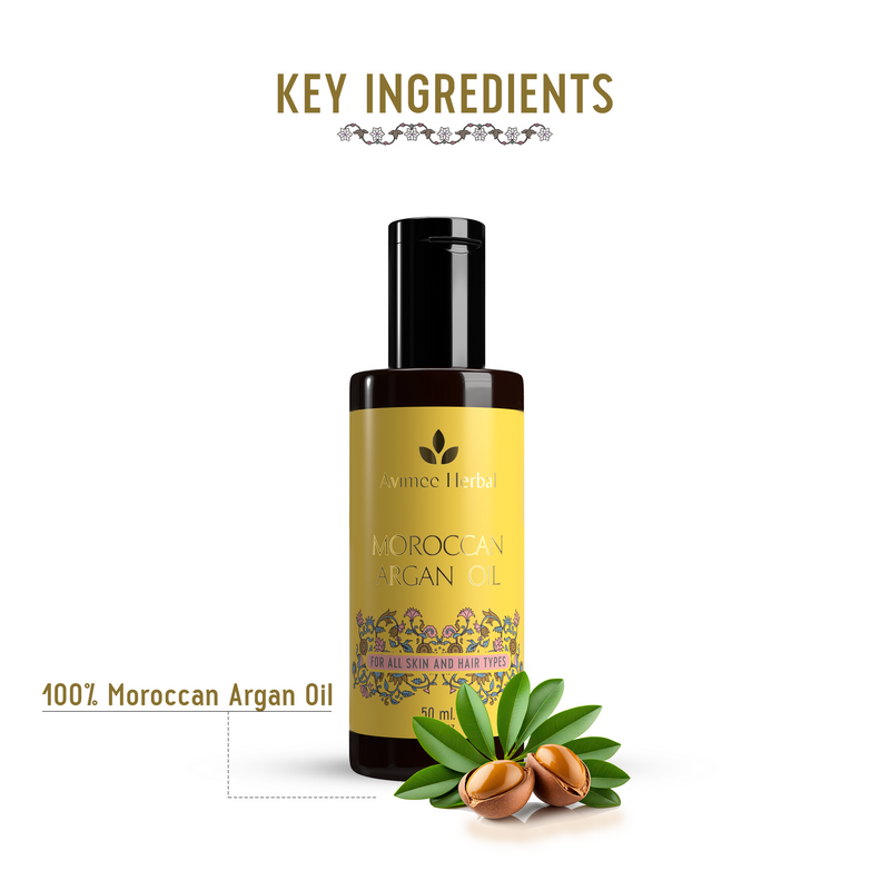 MOROCCAN ARGAN OIL | FOR HAIR & SKIN | (50 ml)